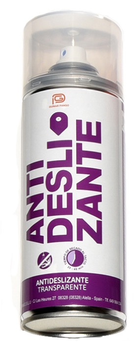 Spray antideslizante transparente Guinar Pango — duchas, suelos y escaleras